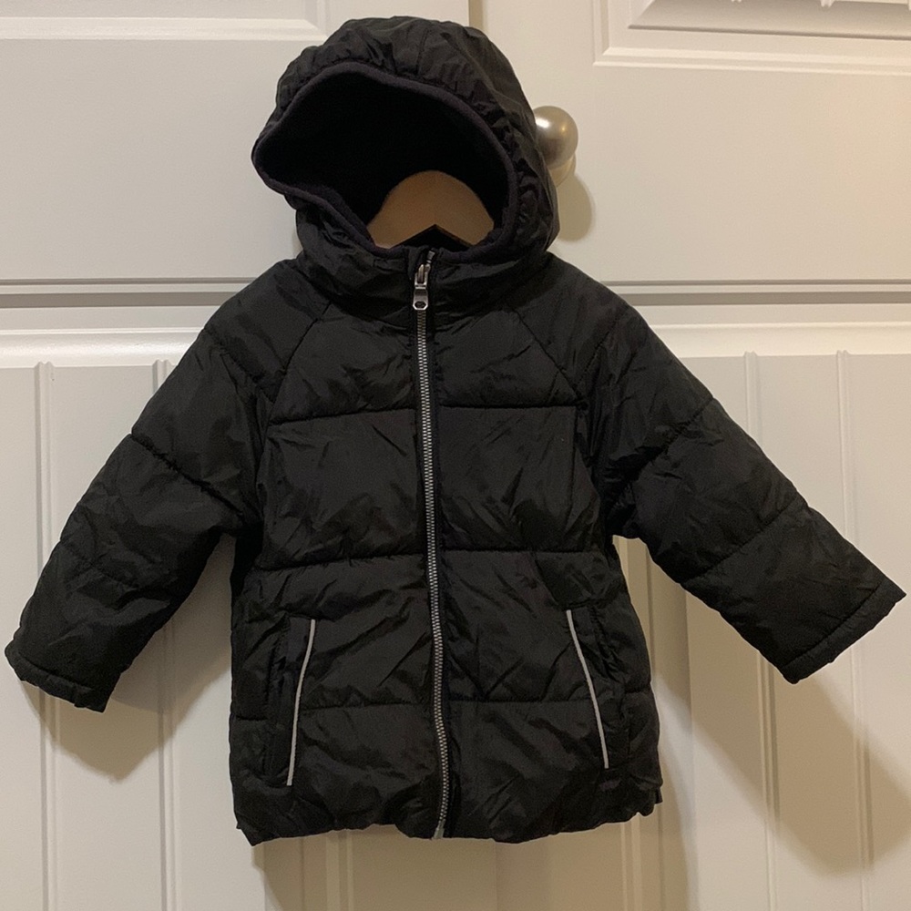 2t-3t puffer jacket black